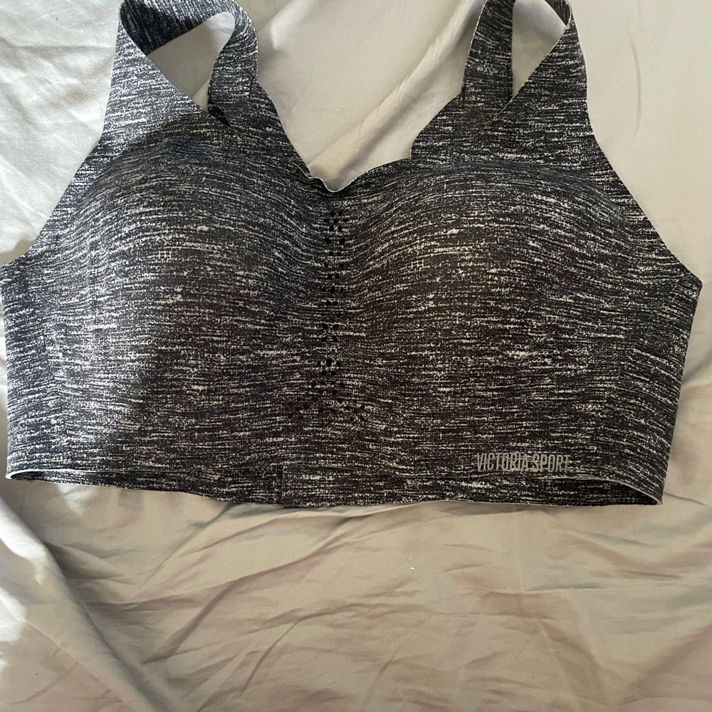Victoria Sport Black and Gray Sports Bra